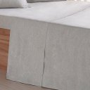 Ver imagem 2 de Jogo de Cama Solteiro 3 Pçs Line Stile 100% Poliéster 88x188x30cm Verde Alfafa
