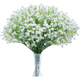 Kit 10 Buquês de Flores Gipsofila Flor Artificial Folhagem - 2