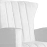 Kit Poltrona Amamentação Balanço + Puff Suede Branco - Belliv Decor - 4