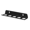 Ver imagem 3 de Suporte Porta Temperos 5 Tubetes de Parede - Aço Preto