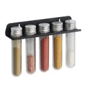 Ver imagem 5 de Suporte Porta Temperos 5 Tubetes de Parede - Aço Preto