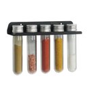 Ver imagem 7 de Suporte Porta Temperos 5 Tubetes de Parede - Aço Preto