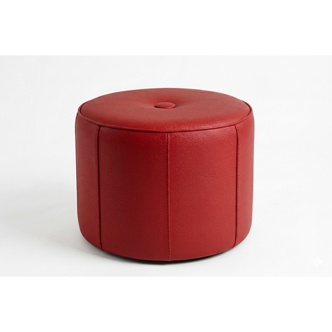 Puff Turim Premium Design Moderno Luxo - Corano:Vermelho