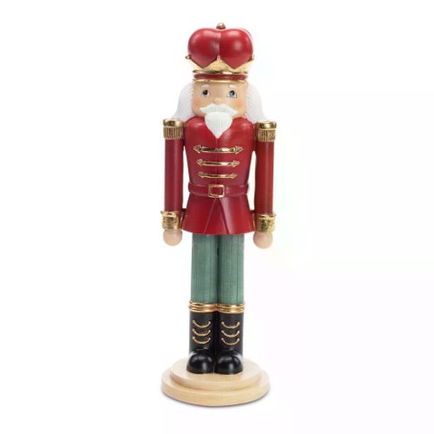Soldado de Chumbo Quebra Nozes em Resina Vrm/clr 28cm