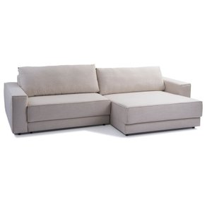 Sofá de 2 Lugares Assento Retrátil - RET001:bege