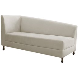 Diva Recamier Heitor 160cm Lado Direito Linho Bege - Amarena Móveis - 1