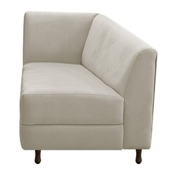 Diva Recamier Heitor 160cm Lado Direito Linho Bege - Amarena Móveis - 5
