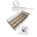 Ver imagem 7 de Conjunto com 2 Camas Infantil Montessoriana Solteiro Cori Yescasa Branco