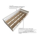 Ver imagem 6 de Conjunto com 2 Camas Infantil Montessoriana Solteiro Cori Yescasa Branco