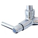 Ver imagem 3 de 2162 C80 Torneira Gourmet Bica Móvel Para Parede de Cozinha Com Tubo Flexível Preto Arejador Cônico