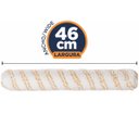 Ver imagem 2 de Rolo de Pintura Duplo Grande 46cm Manta Microfibra 19mm Profissional | Atlas
