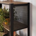 Ver imagem 2 de Aparador Industrial Sala de Estar 134cm Telado Rebu Mel Z54 - Mpozenato