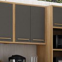 Ver imagem 1 de Armário Aéreo para Cozinha 2 Portas 80cm Torino Valdemóveis