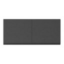 Ver imagem 5 de Armário Aéreo Cozinha 120 cm 2 Portas Veneza Multimóveis MP3682.895 Preto