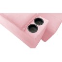 Ver imagem 4 de Sofá Cama Retrátil Sala Vicenza Vicenza 210cm Suede Rosa Bebê