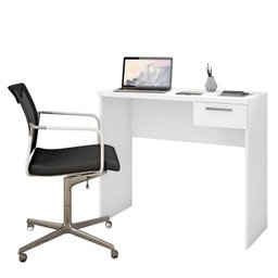 Mesa de Escritório 90cm 1 Gaveta Office NT 2000  - 7