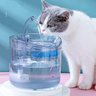 Bebedouro Fonte Agua Gato Pet Cachorro Cao 2 Litros Filtro Bomba Automatico Silencioso Hidrataçao Pe - 3