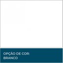 Ver mais imagens de Escrivaninha Mesa Escritório em L Office Nt 2005 2 Gavetas 3 Portas 157cm Branco New