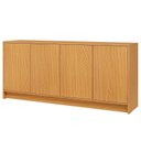 Ver imagem 2 de Buffet Aparador 4 Portas com Fecho Toque e Amortecedor 100% MDF 180cm 2026 Marrom