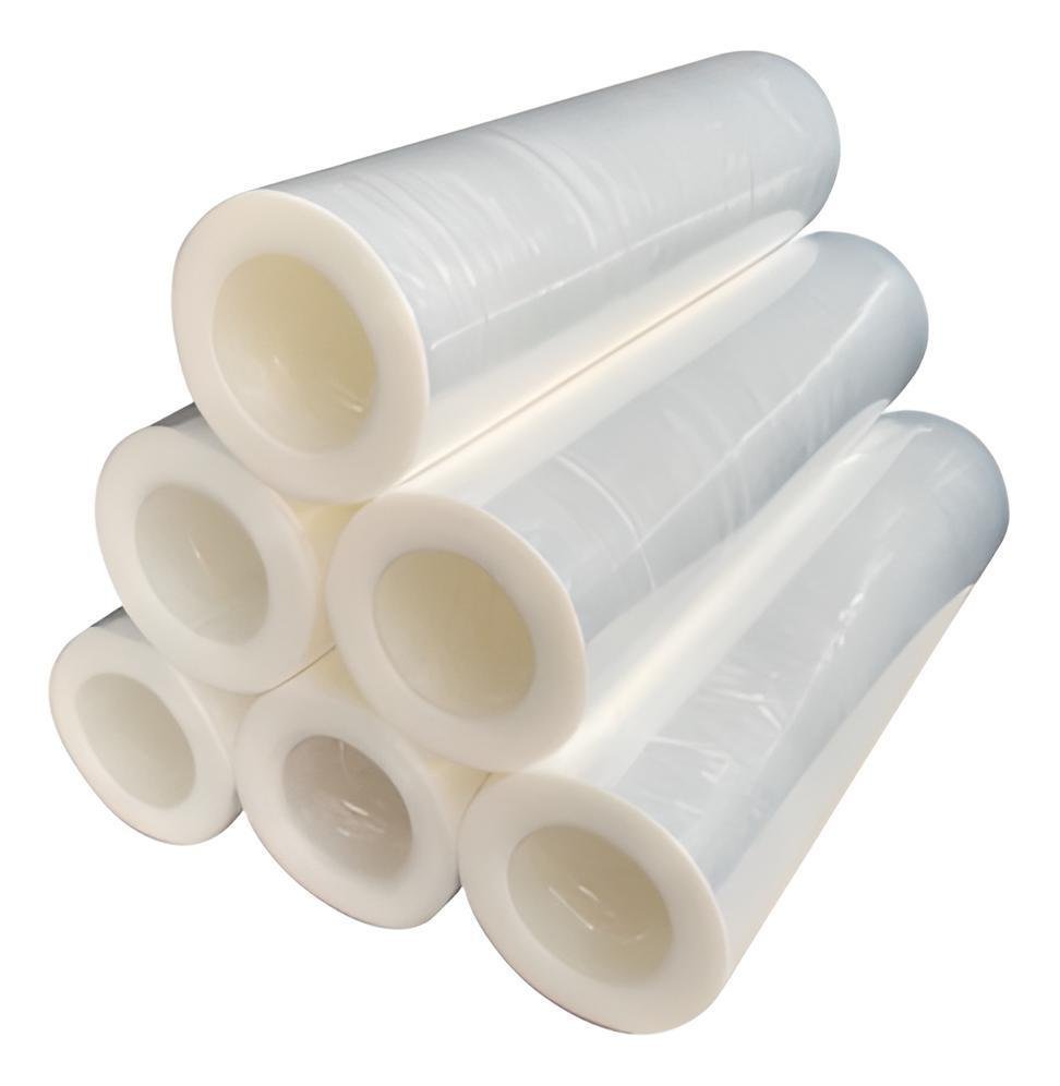 5 Filme Stretch 50Cm X 200 Metros Sem Tubete Virgem - 2