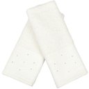 Ver imagem 1 de Kit 3 Toalha Lavabo Cristal Natalina 30x50cm Off White