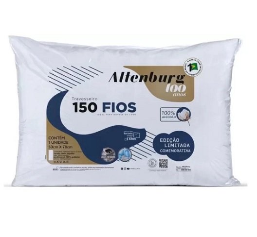 Travesseiro Altenburg 150 Fios 50cm x 70cm