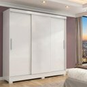 Ver imagem 1 de Guarda-Roupa Casal 3 Portas 2 Gavetas Atenas Yescasa