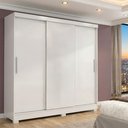 Ver imagem 1 de Guarda-Roupa Casal 3 Portas 2 Gavetas Atenas Yescasa