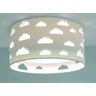 LUSTRE INFANTIL NUVENS RECORTE BRANCO 30X16 - 3