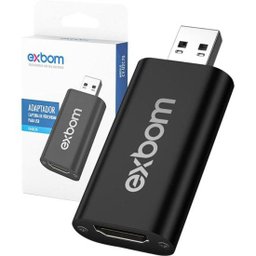 Adaptador Hdmi X Usb 2.0 4k Exbom Cv-u2c70 - 1
