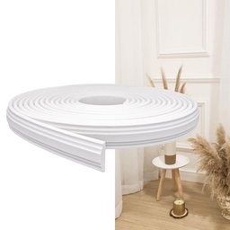 Rodameio Boiserie Eva Autocolante 3,8cm Rm61 2 Metros Meurodapé - 2