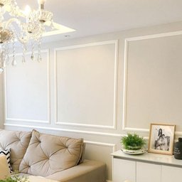 Rodameio Boiserie Eva Autocolante 3,8cm Rm61 2 Metros Meurodapé - 4