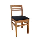 Ver imagem 4 de Kit 6 Cadeiras para Sala de Jantar em Madeira Maciça Diamante Preto/Marrom