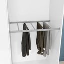 Ver imagem 6 de Guarda Roupa Casal Ipê 6 Portas Branco Fosco - Kits Paraná