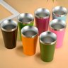 Mini Copo Térmico Tulipa de Cerveja Aço Inox 140ml Cor:verde - 6