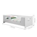 Ver imagem 3 de Cama Infantil Savana com Colchão Branco