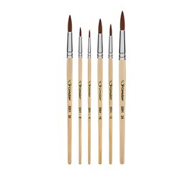 Kit Pincel Redondo Condor 5501 - 06 Unidades - 1