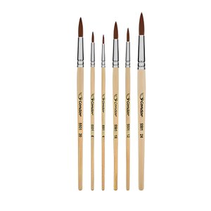 Kit Pincel Redondo Condor 5501 - 06 Unidades