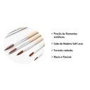 Ver imagem 2 de Kit Pincel Redondo Condor 5501 - 06 Unidades