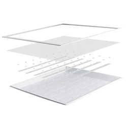 Painel de Led 24w Lys Quadrado Sobrepor 6500k Taschibra - 5