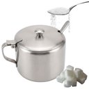 Ver imagem 1 de Açucareiro com Tampa e Colher Aço Inox 420ml para Mesa Top Rio Comercial