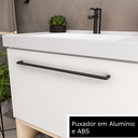 Ver imagem 5 de Gabinete para Banheiro Gales 60cm Branco/faia Móveis Bosi