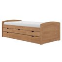 Ver imagem 5 de Bicama Solteiro 3 Gavetas em Madeira Maciça Ulli
