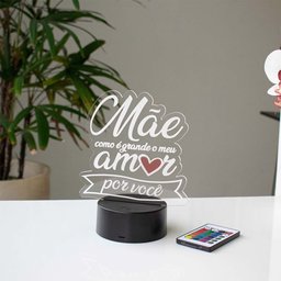 Luminária de Led - Amor de Mãe - 2