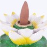Incensário Para Incenso Cone Cascata Flor de Lótus - 9
