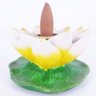 Incensário Para Incenso Cone Cascata Flor de Lótus - 15