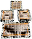 Ver imagem 3 de Kit 4 Peças Descanso de Panela Esteira Sisal Laranja