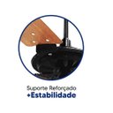 Ver imagem 3 de Ventilador de Teto Yris 150w e 180w Preto Pás Mogno Ventex