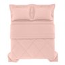 Edredom Queen Trussardi 300 Fios Cetim 100% Algodão Egípcio Grasso Rosa Perla - 2