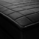 Ver imagem 7 de Sofá Retrátil Reclinável 2 Lugares com Molas 1,50m Quantum Suede Velut Preto - King House